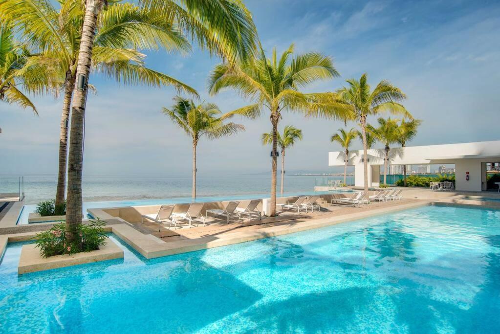 Harbor 3008 Amazing Beach Front Condo By Moikkarentals Puerto Vallarta Exterior foto