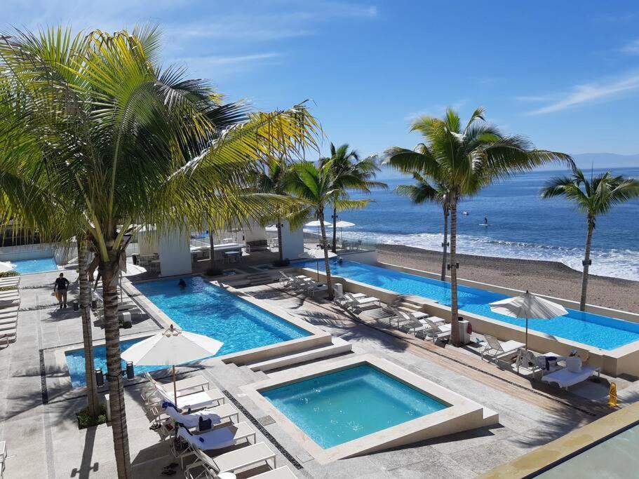 Harbor 3008 Amazing Beach Front Condo By Moikkarentals Puerto Vallarta Exterior foto
