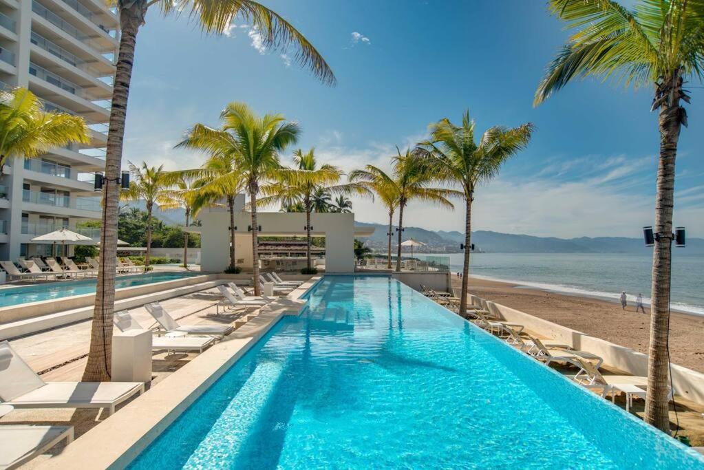 Harbor 3008 Amazing Beach Front Condo By Moikkarentals Puerto Vallarta Exterior foto